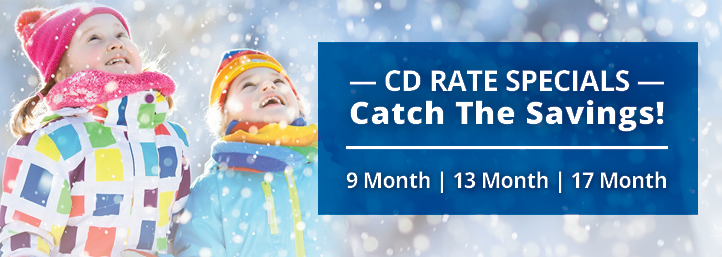 Limited Special Savings Offers | Savings Worth Catching! 9-month CD | 4.00% APY* Excludes IRAs 13-month CD | 3.50% APY** 17-month CD | 3.00% APY*** * Limited time offer. The Annual Percentage Yield (APY) is accurate as of 1-23-23 and is subject to change daily. Minimum balance of $10.00 required to obtain disclosed APY. A penalty may be imposed for withdrawal before maturity. Fees may reduce earnings on an account. CD will automatically roll into a 9 month CD at maturity. $1,000 is the minimum amount required to open a new CD. Excludes Individual Retirement Accounts (IRAs). ** Limited time offer. The Annual Percentage Yield (APY) is accurate as of 1-23-23 and is subject to change daily. Minimum balance of $10.00 required to obtain disclosed APY. A penalty may be imposed for withdrawal before maturity. Fees may reduce earnings on an account. CD will automatically roll into a 12 month CD at maturity. $1,000 is the minimum amount required to open a new CD. *** Limited time offer. The Annual Percentage Yield (APY) is accurate as of 1-23-23 and is subject to change daily. Minimum balance of $10.00 required to obtain disclosed APY. A penalty may be imposed for withdrawal before maturity. Fees may reduce earnings on an account. CD will automatically roll into an 18 month CD at maturity. $1,000 is the minimum amount required to open a new CD. For more information visit your local branch or call one of our Customer Connect Specialists at 413.743.0001 Adams Community Bank Member FDIC | Equal Housing Lender | Member DIF